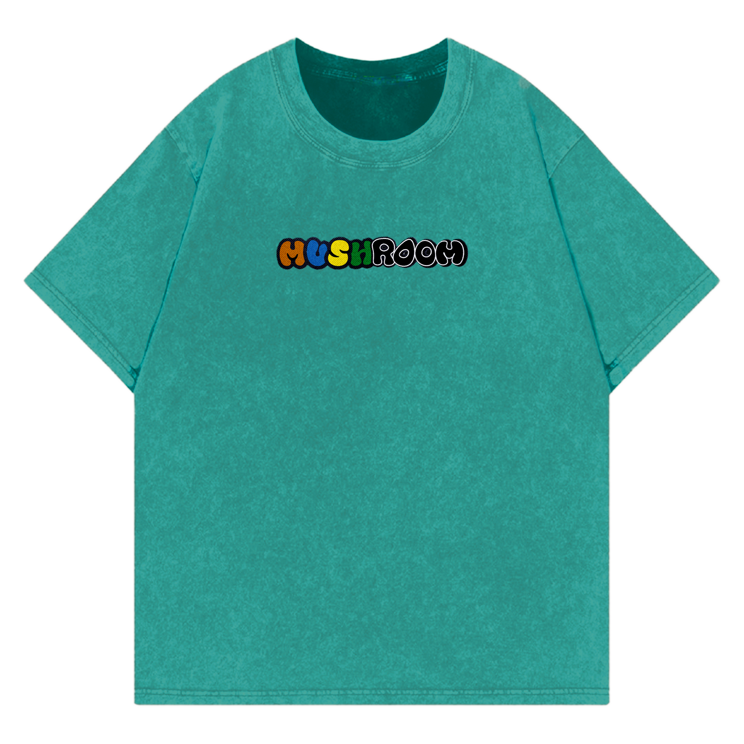Ghost Stitch Large Mushroom Logo Tee