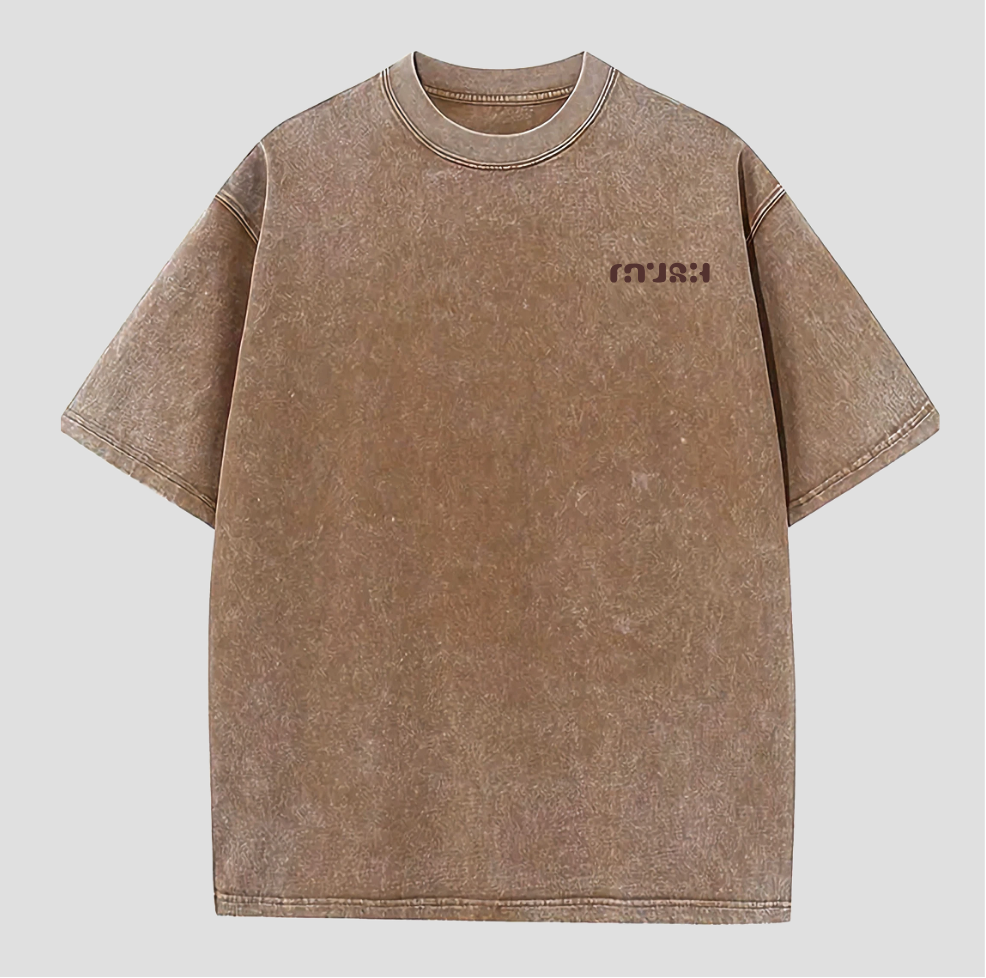 The Washed Mushroom Logo Tee