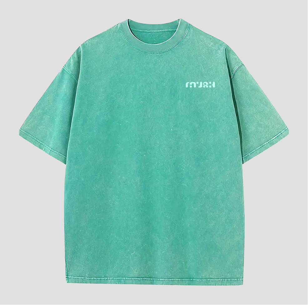 The Washed Mushroom Logo Tee