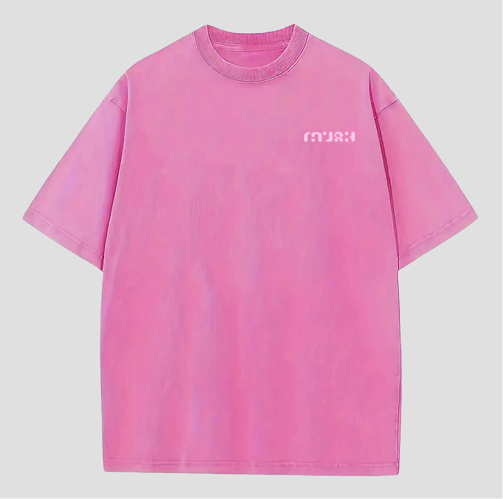 The Washed Mushroom Logo Tee