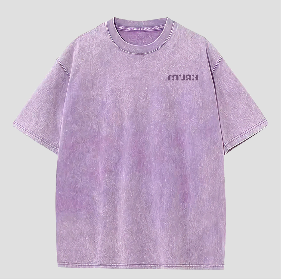 The Washed Mushroom Logo Tee