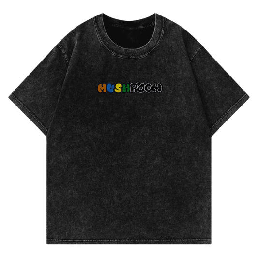 Ghost Stitch Large Mushroom Logo Tee