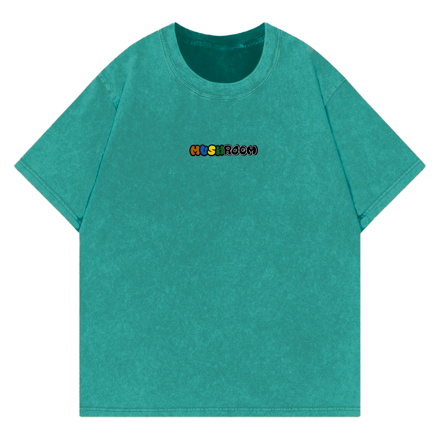 Ghost Stitch Small Mushroom Logo Tee