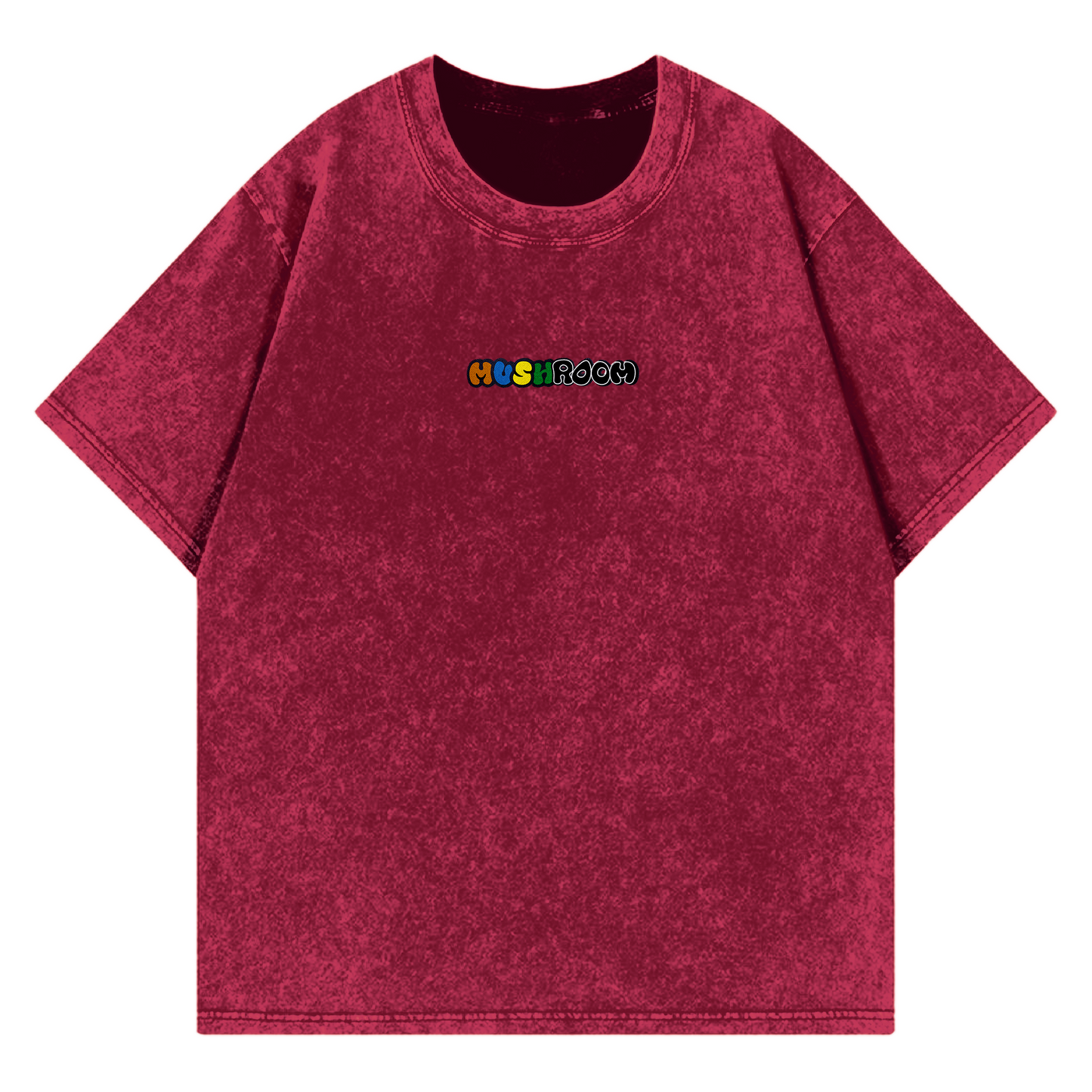 Ghost Stitch Small Mushroom Logo Tee